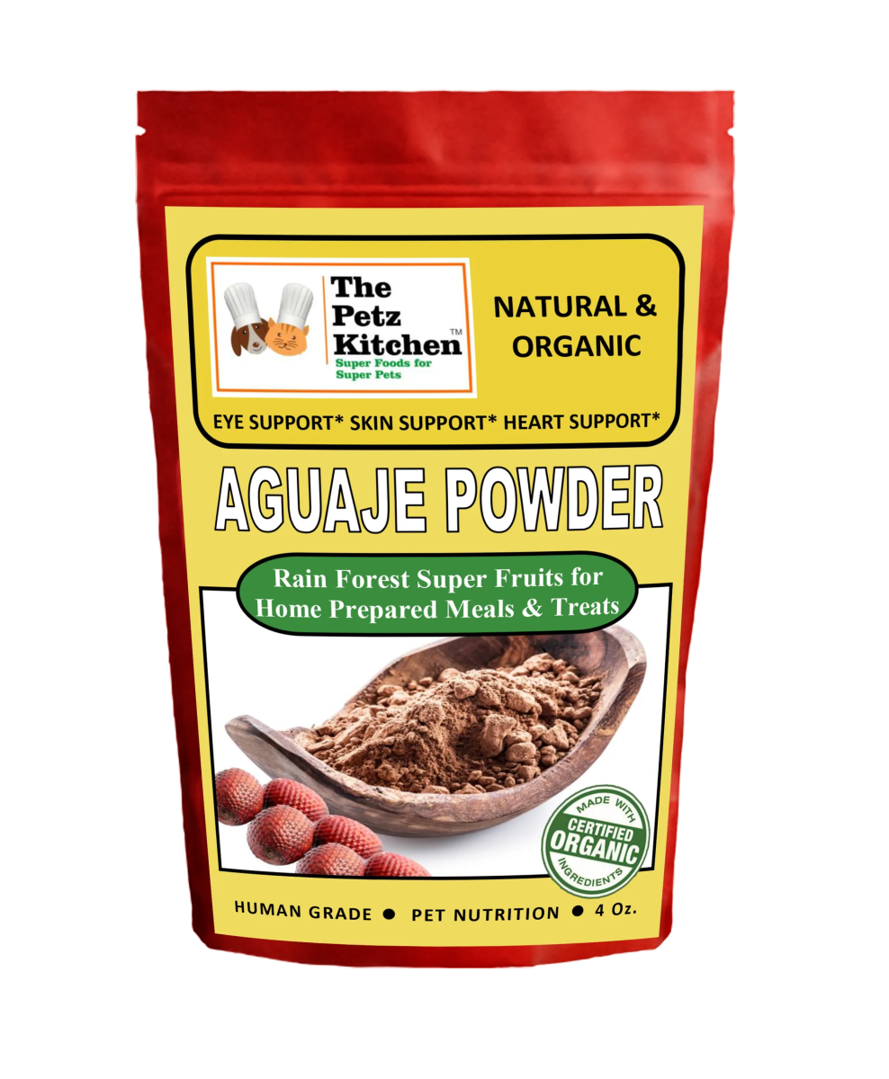 Aguaje Powder - Eye, Skin & Heart Support* The Petz Kitchen Dog & Cat Holistic Super Foods* - Pets Perfect