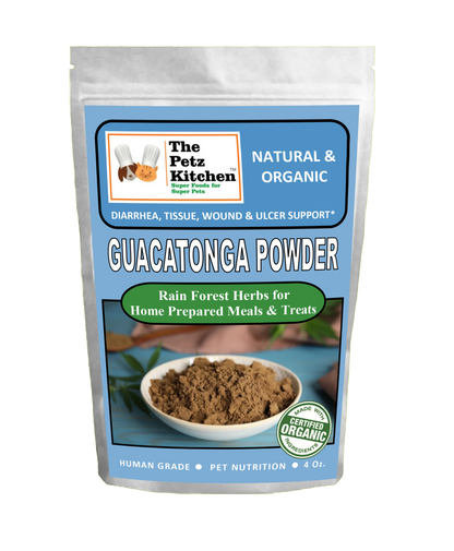 Guacatonga Powder - Diarrhea, Tissue, Wound & Ulcer Support* The Petz Kitchen Dog Cat - Pets Perfect