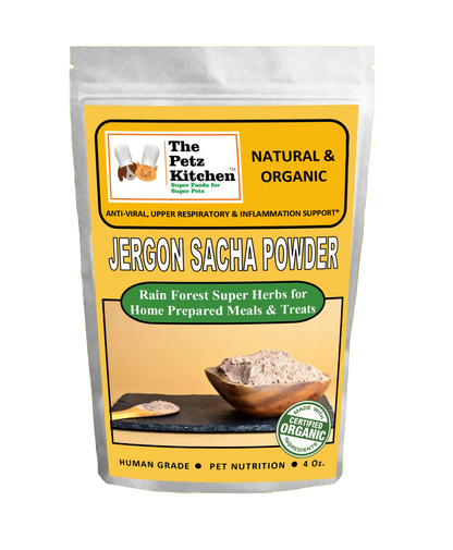 Jergon Sacha Powder - Anti - Viral, Upper Respiratory & Inflammation Support* The Petz Kitchen - Pets Perfect