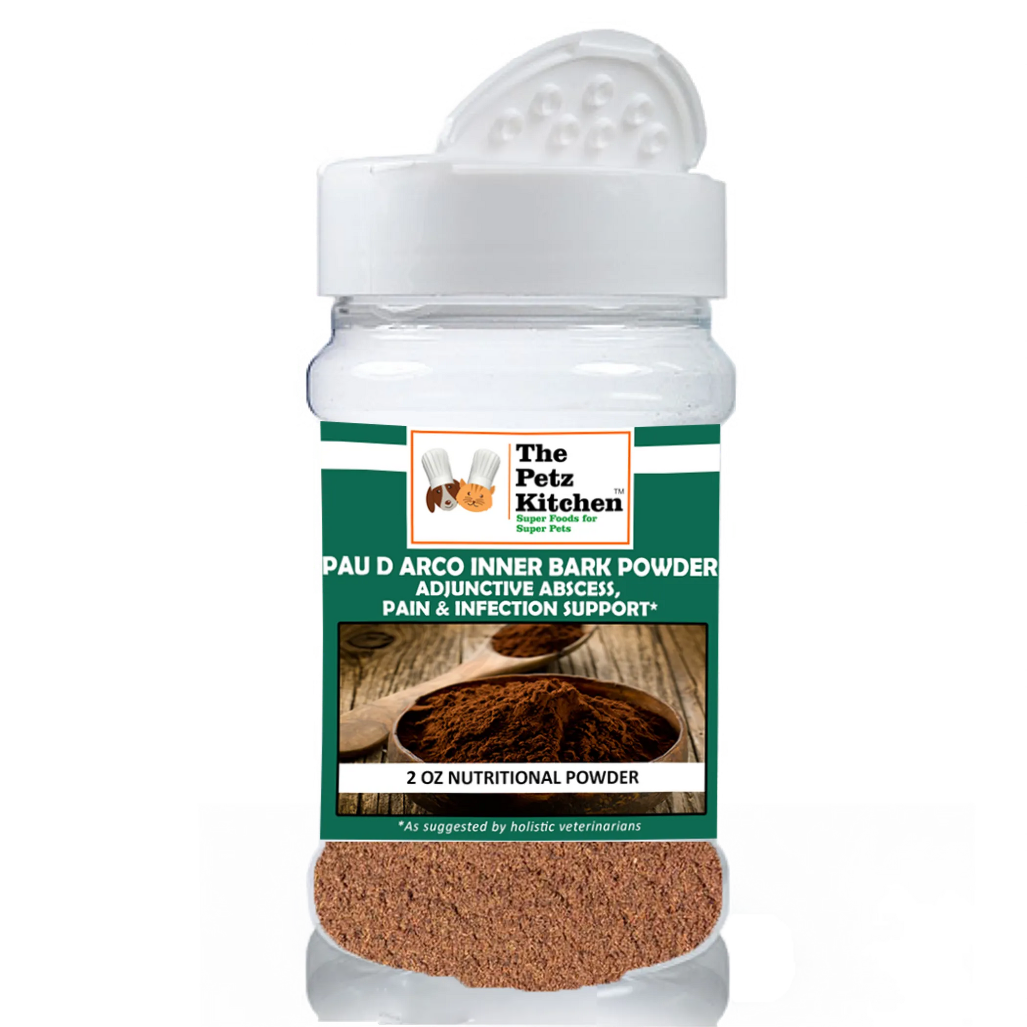 Pau D Arco Inner Bark - Adjunctive Abscess, Pain & Infection Support* The Petz Kitchen
