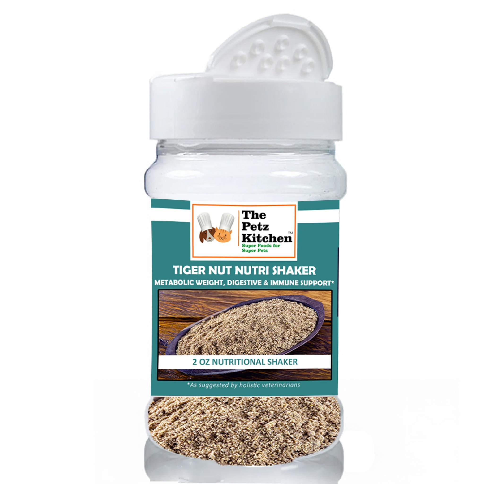 Tiger Nut Root Powder* Metabolic Weight, Digestive & Immune Support* The Petz Kitchen Organic Super Food Ingredients Dogs Cats