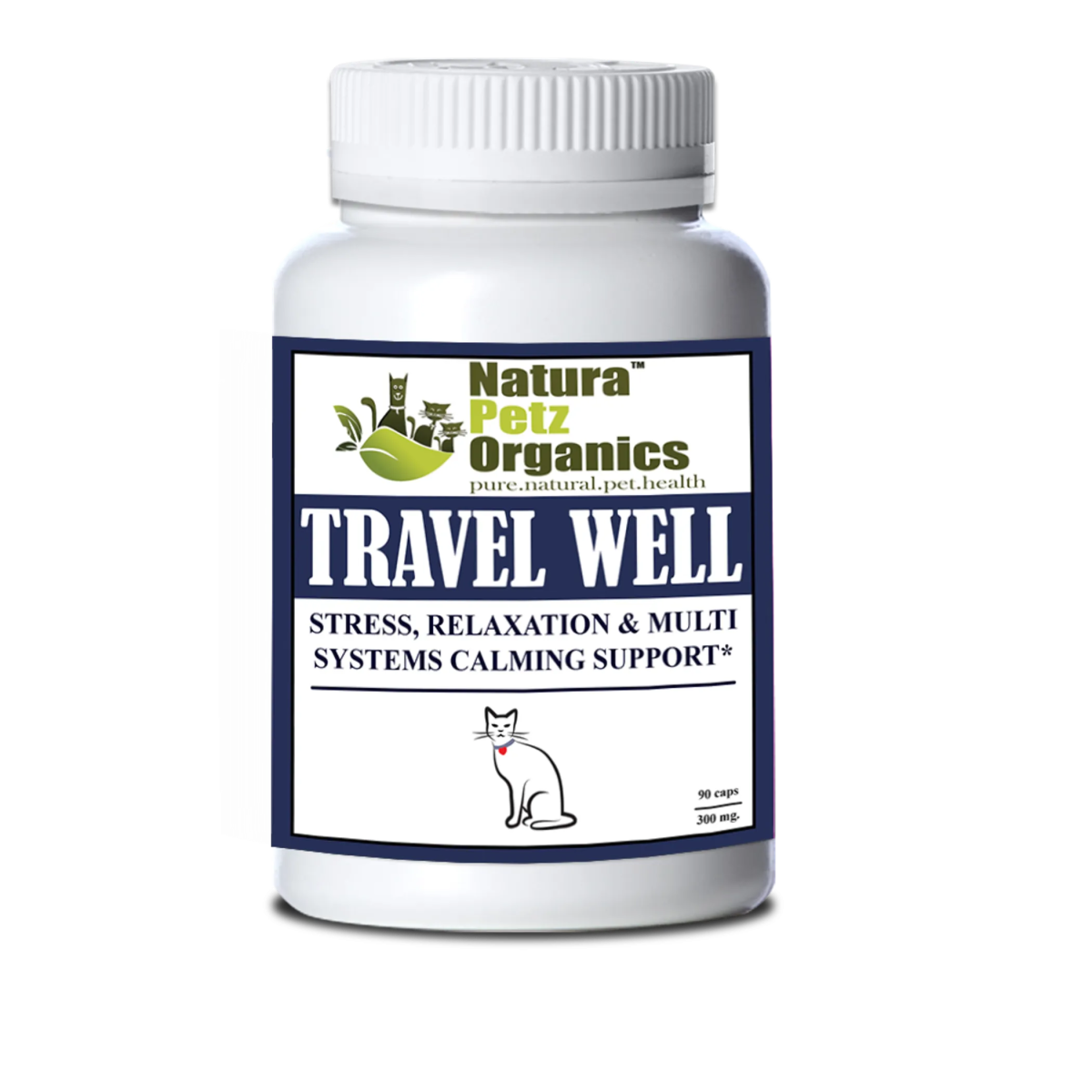 Travel Well - Stress, Relaxation & Calming Stress Support* For Dogs And Cats On The Go* - Pets Perfect