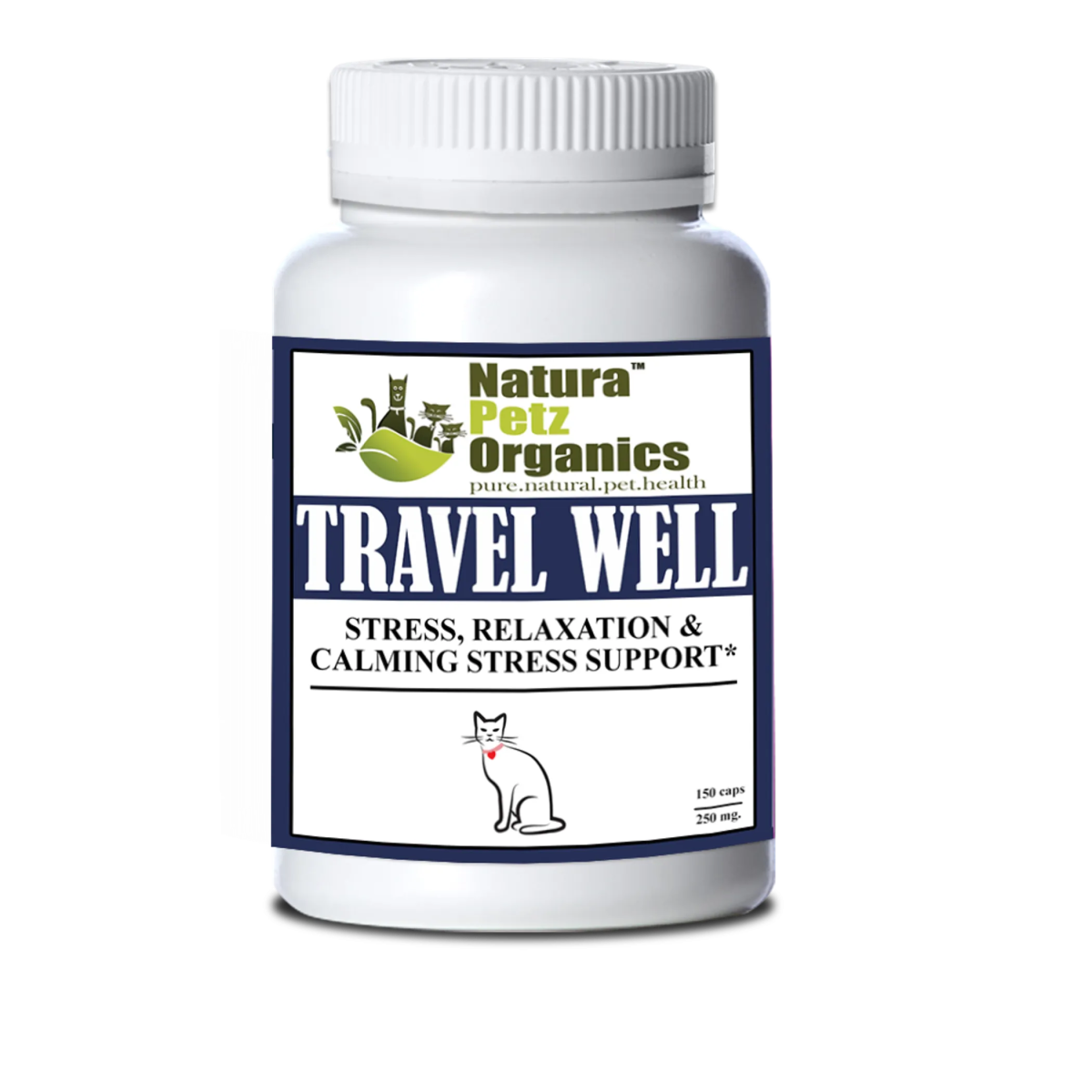 Travel Well - Stress, Relaxation & Calming Stress Support* For Dogs And Cats On The Go* - Pets Perfect