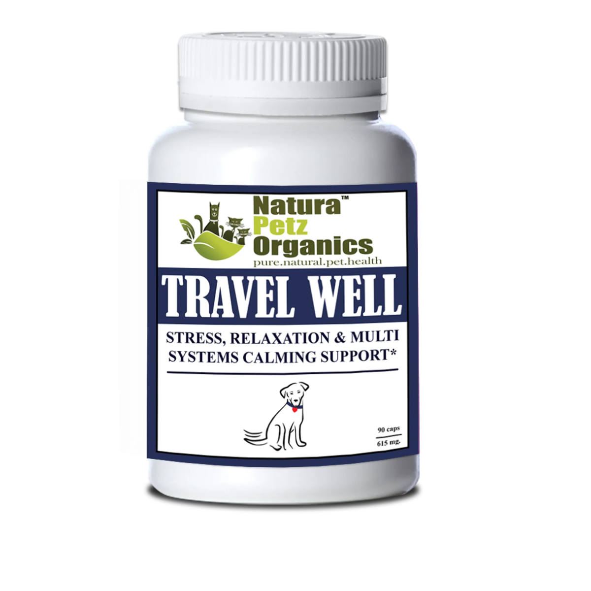 Travel Well - Stress, Relaxation & Calming Stress Support* For Dogs And Cats On The Go* - Pets Perfect