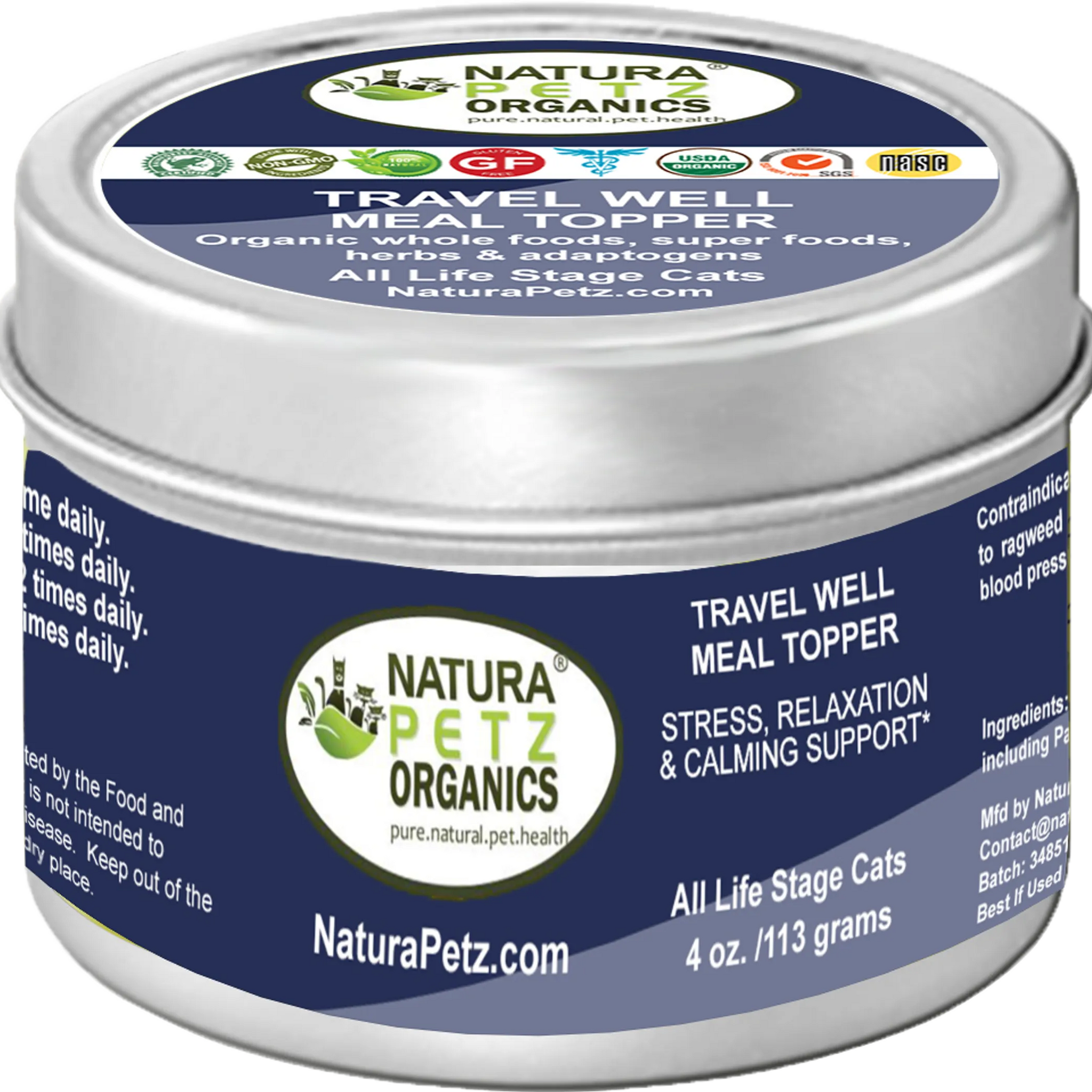 Travel Well Meal Topper* Stress, Relaxation & Calming Support For Dogs And Cats On The Go*