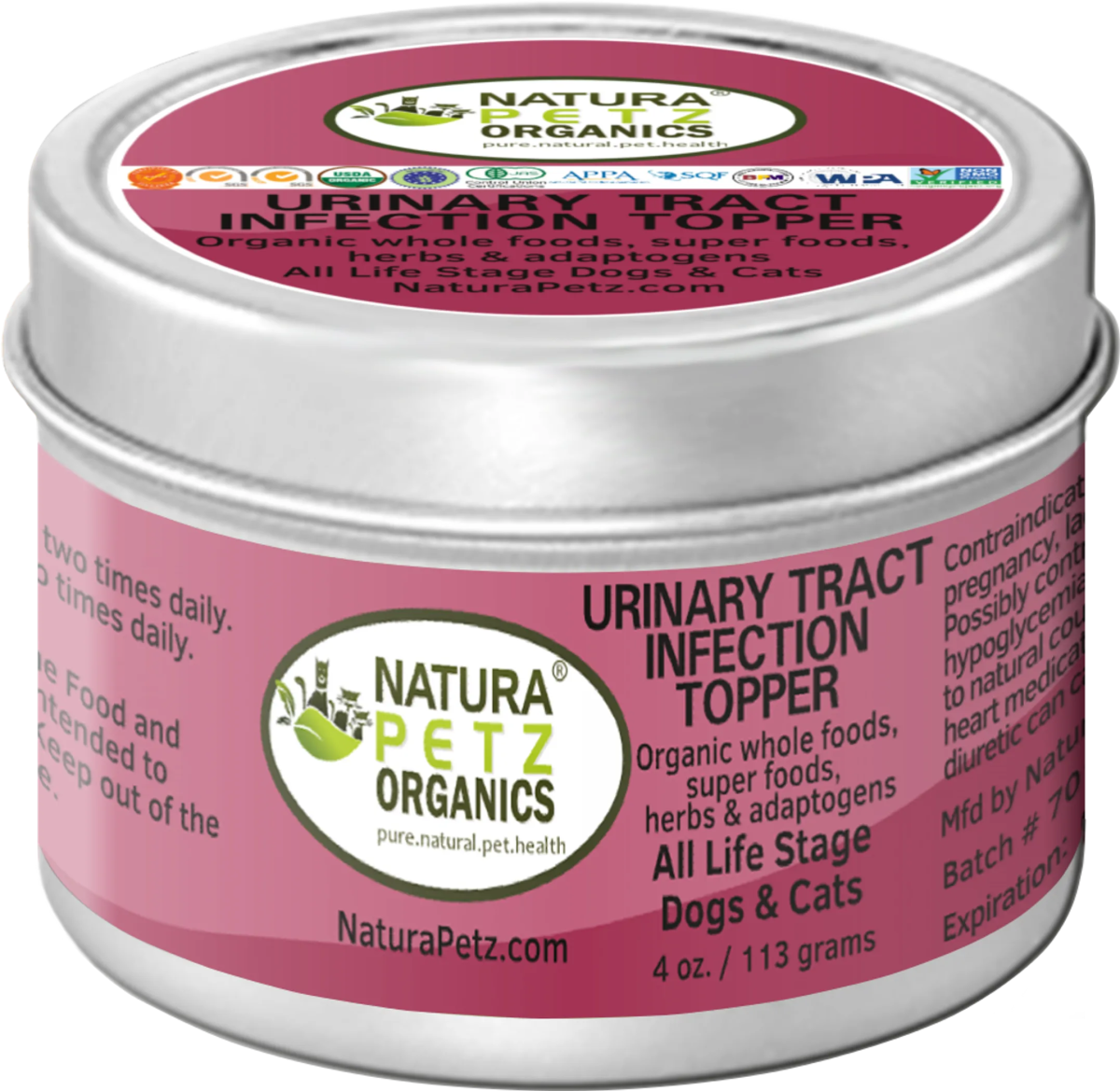 Urinary Tract Infection Meal Topper For Dogs And Cats* Flavored Urinary Tract Infection & Inflammation Topper For Dogs & Cats* - Pets Perfect