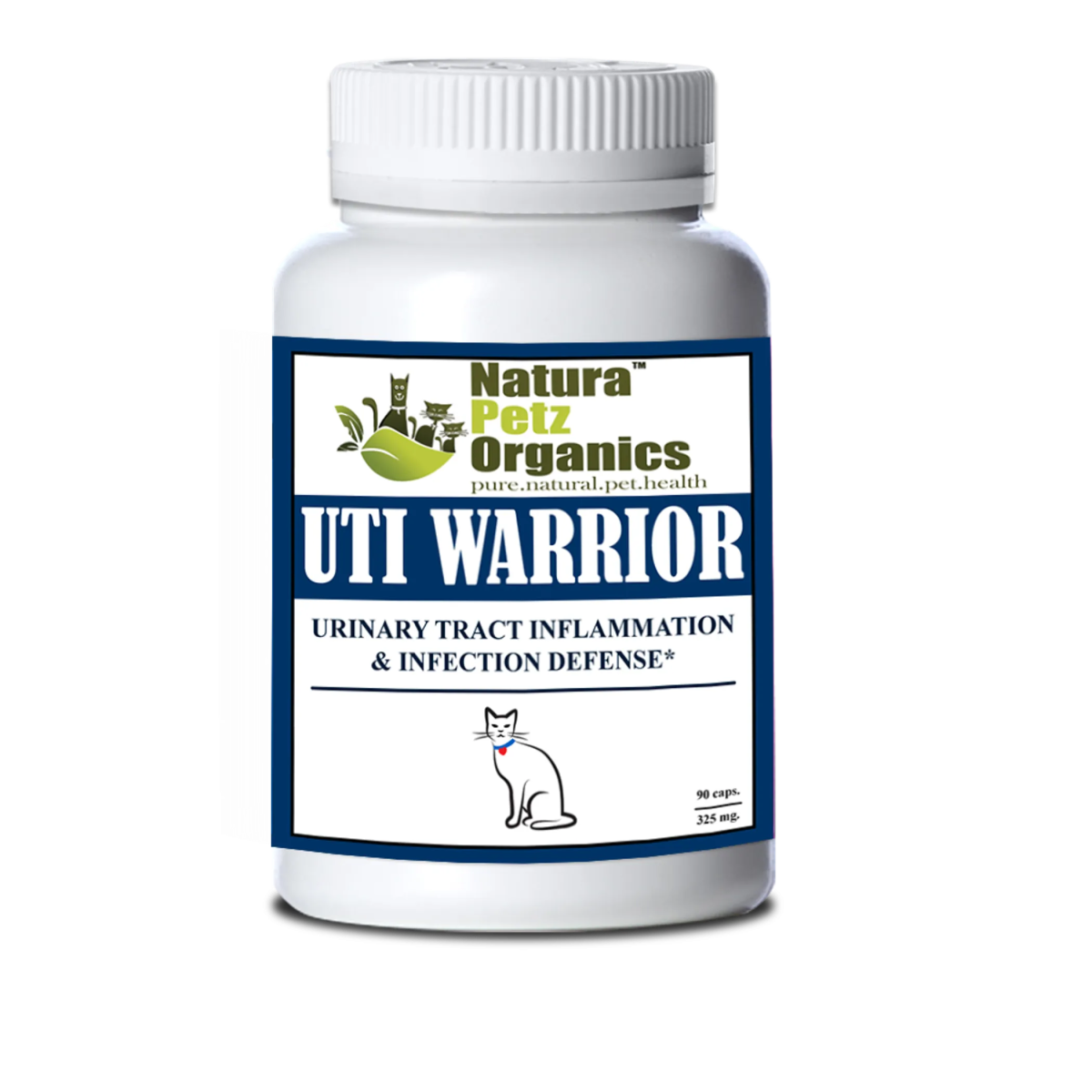 Uti Warrior Max* Urinary Tract Inflammation & Infection Support* Dogs Cats - Pets Perfect