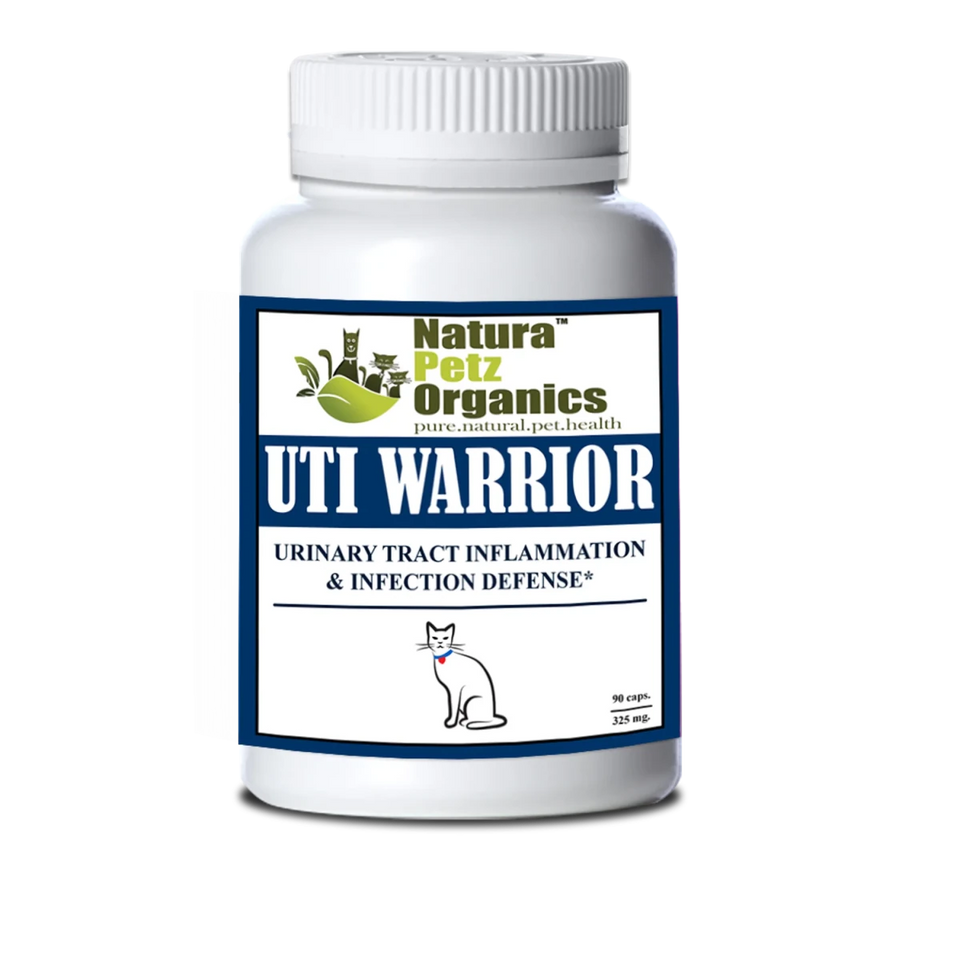 Uti Warrior Max* Urinary Tract Inflammation & Infection Support* Dogs, CAT 325 MG. / 150 CAPS SIZE 3/1, view 6