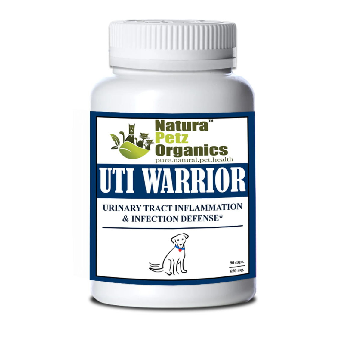 Uti Warrior Max* Urinary Tract Inflammation & Infection Support* Dogs Cats - Pets Perfect