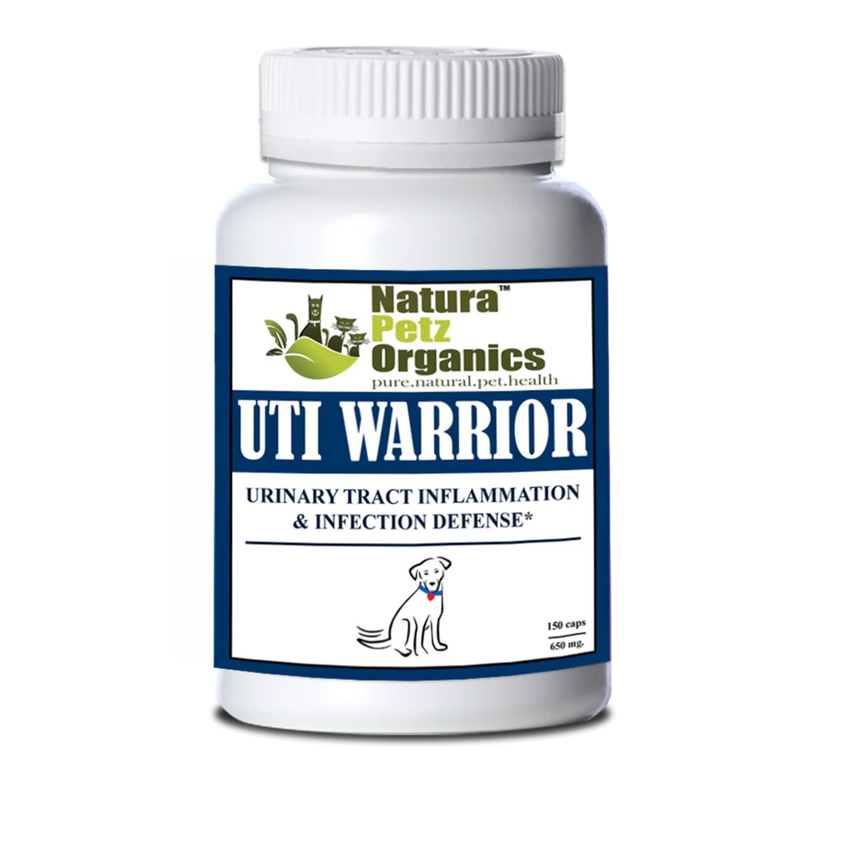 Uti Warrior Max* Urinary Tract Inflammation & Infection Support* Dogs, DOG 650 MG. / 250 CAPS SIZE 1 CAPS/1, view 3