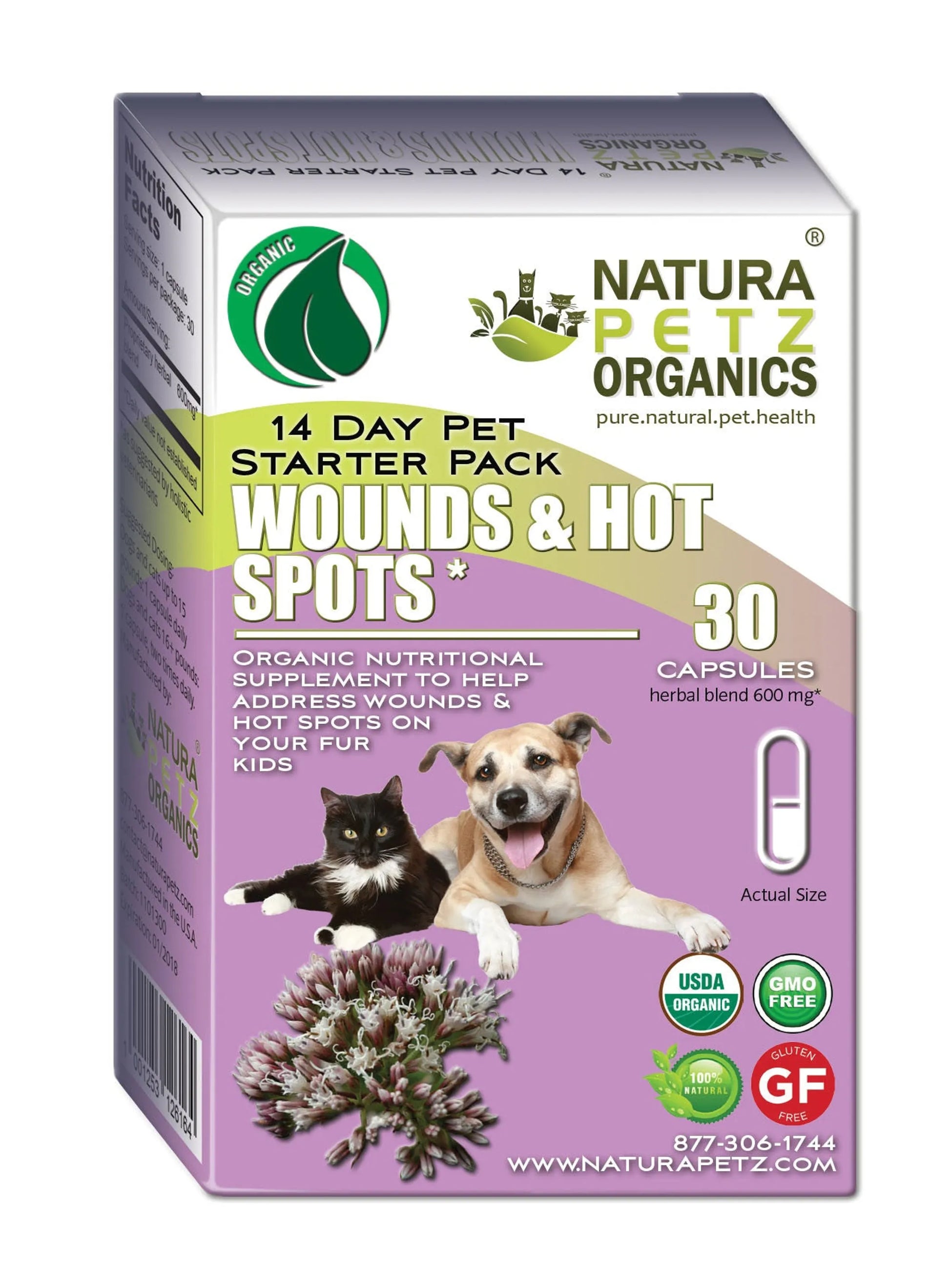 Wounds And Hot Spot Starter Pack For Dogs And Cats * - Pets Perfect