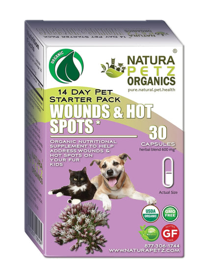 Wounds And Hot Spot Starter Pack For Dogs And Cats * - Pets Perfect