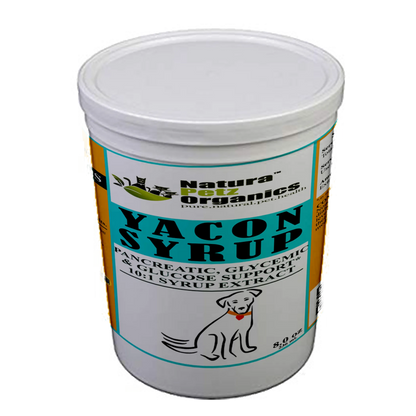 Yacon Leaf Syrup - Pancreatic Support* 10:1 The Petz Kitchen Yacon Syrup 10:1 Alcohol Free For Dogs & Cats* Meals & Treats - Pets Perfect