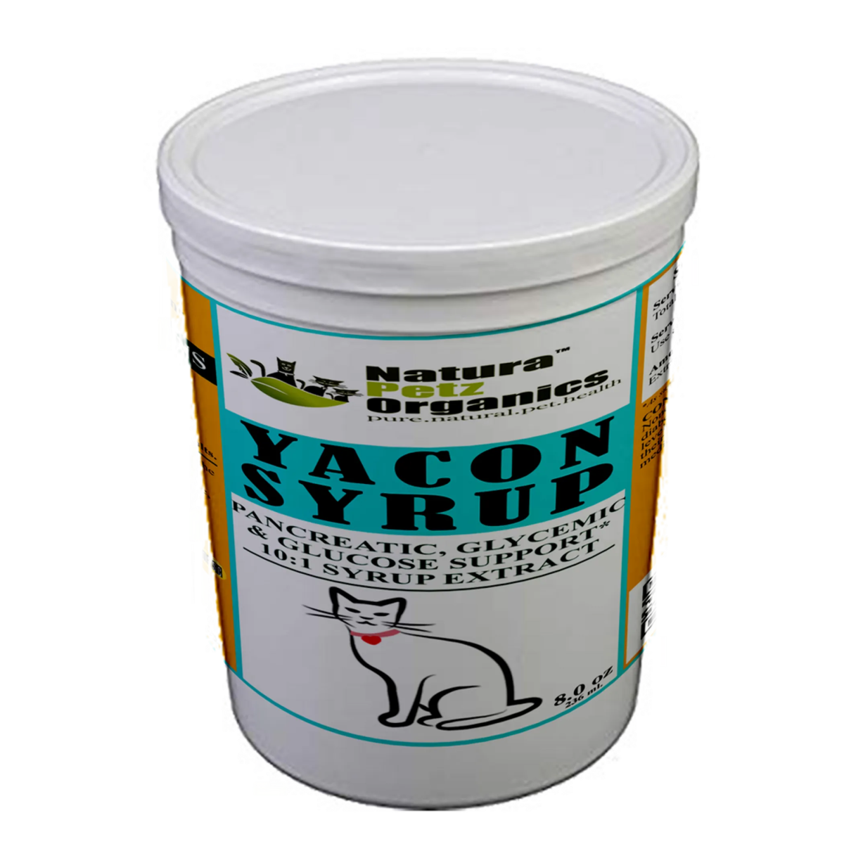 Yacon Leaf Syrup - Pancreatic Support* 10:1 The Petz Kitchen Yacon Syrup 10:1 Alcohol Free For Dogs & Cats* Meals & Treats - Pets Perfect