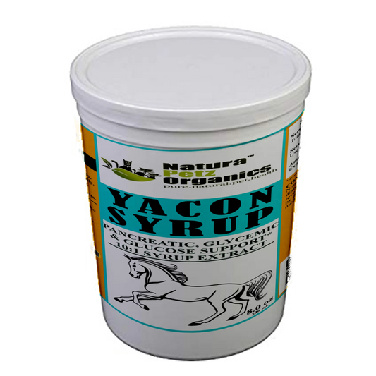 Yacon Leaf Syrup - Pancreatic Support* 10:1 The Petz Kitchen Yacon Syrup 10:1 Alcohol Free For Dogs & Cats* Meals & Treats - Pets Perfect