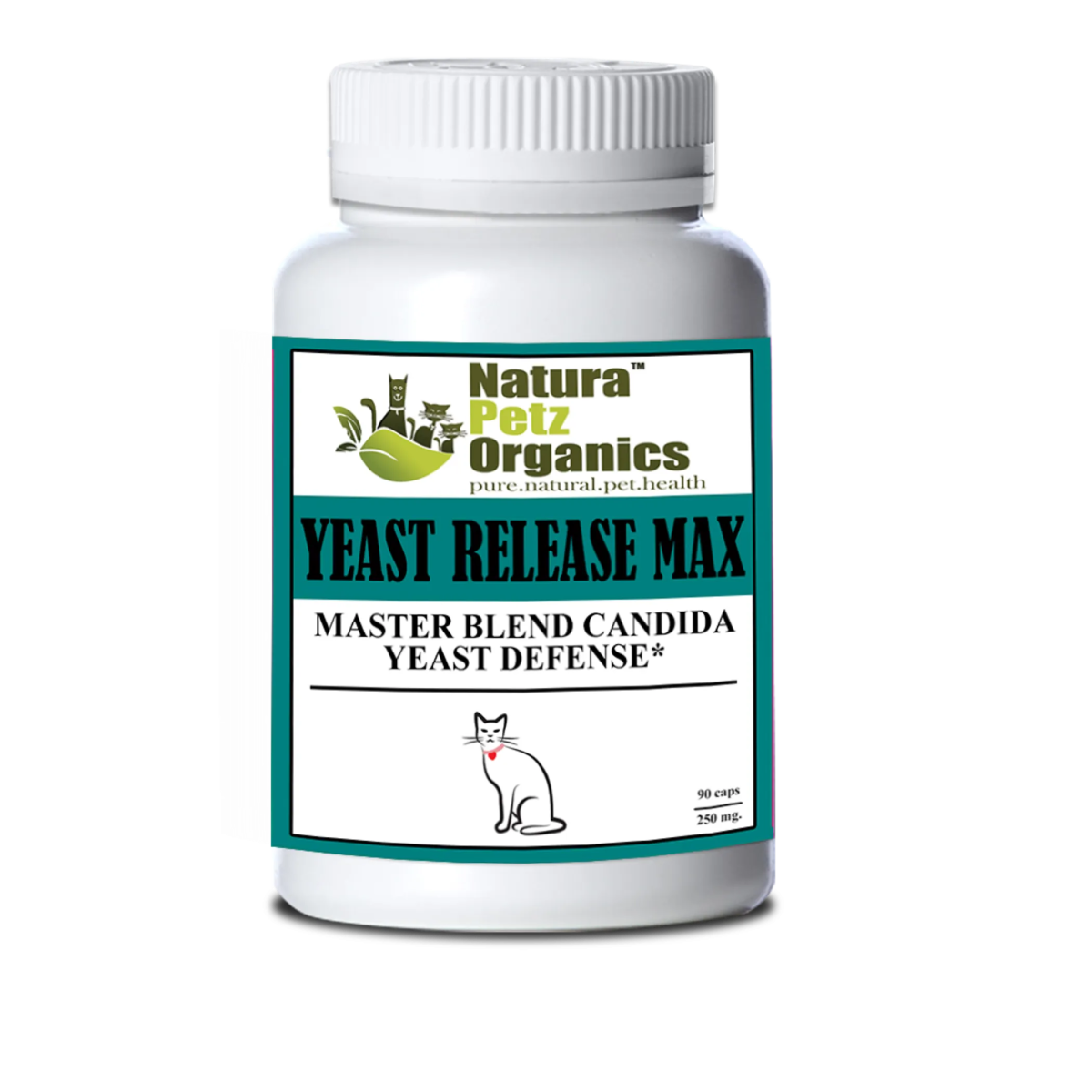 Yeast Release Max Capsules* Master Blend Candida Yeast Defense* For Dogs And Cats* - Pets Perfect