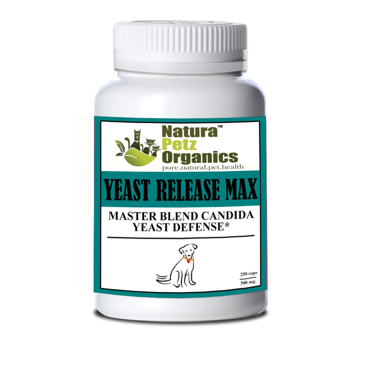 Yeast Release Max Capsules* Master Blend Candida Yeast Defense* For Dogs And Cats* - Pets Perfect