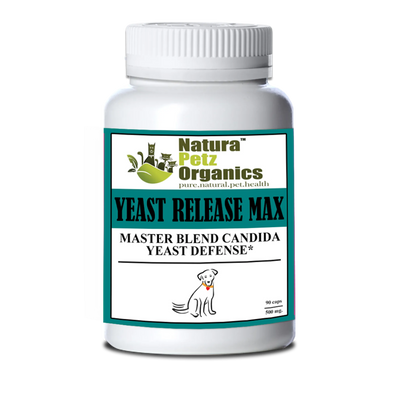 Yeast Release Max Capsules* Master Blend Candida Yeast Defense* For Dogs And Cats* - Pets Perfect