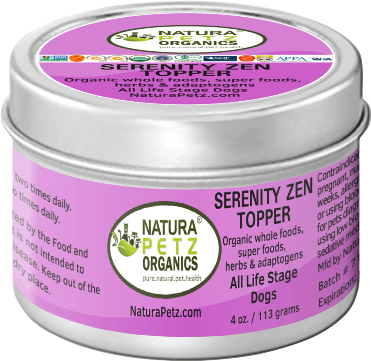 Serenity Zen Meal Topper For Dogs And Cats* - Serenity Zen Anti - Stress & Anti - Anxiety Meal Topper* - Pets Perfect