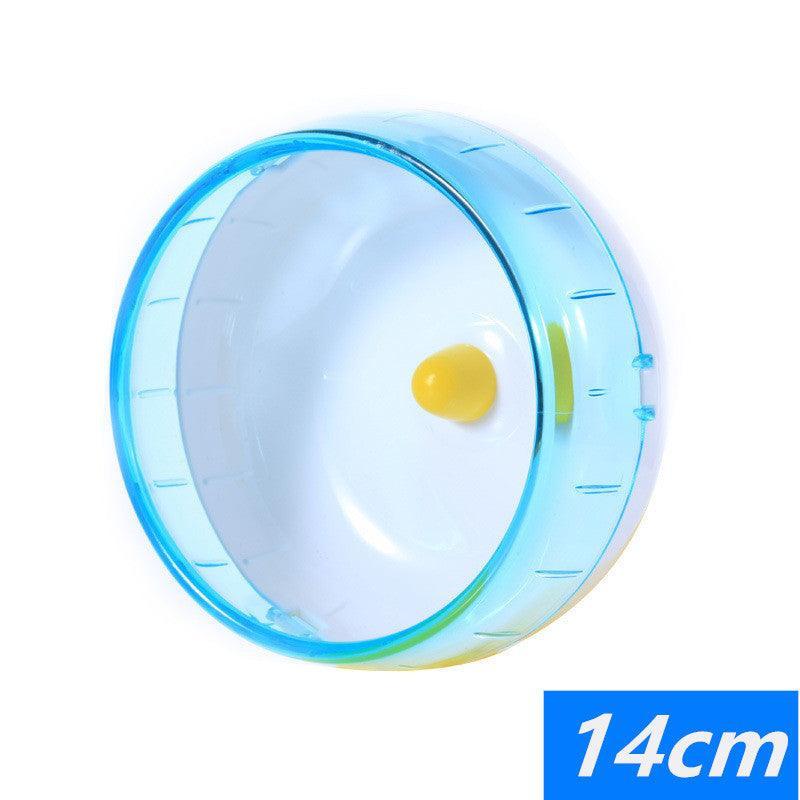 Silent Hamster Exercise Wheel - Safe Rounded Design for Hamsters & Small Pets - Pets Perfect