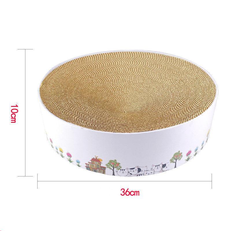 Kitty Claws Corrugated Cat Scratcher Toy - Pets Perfect