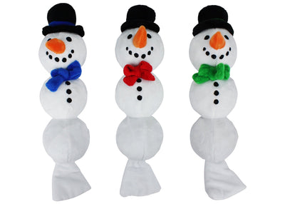 Multipet Snowman with Snowballs (Assorted. Bow Tie), 11 in