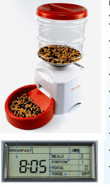 SmartPaws 5.5L Voice - Recording Automatic Pet Feeder With LCD Screen - Pets Perfect