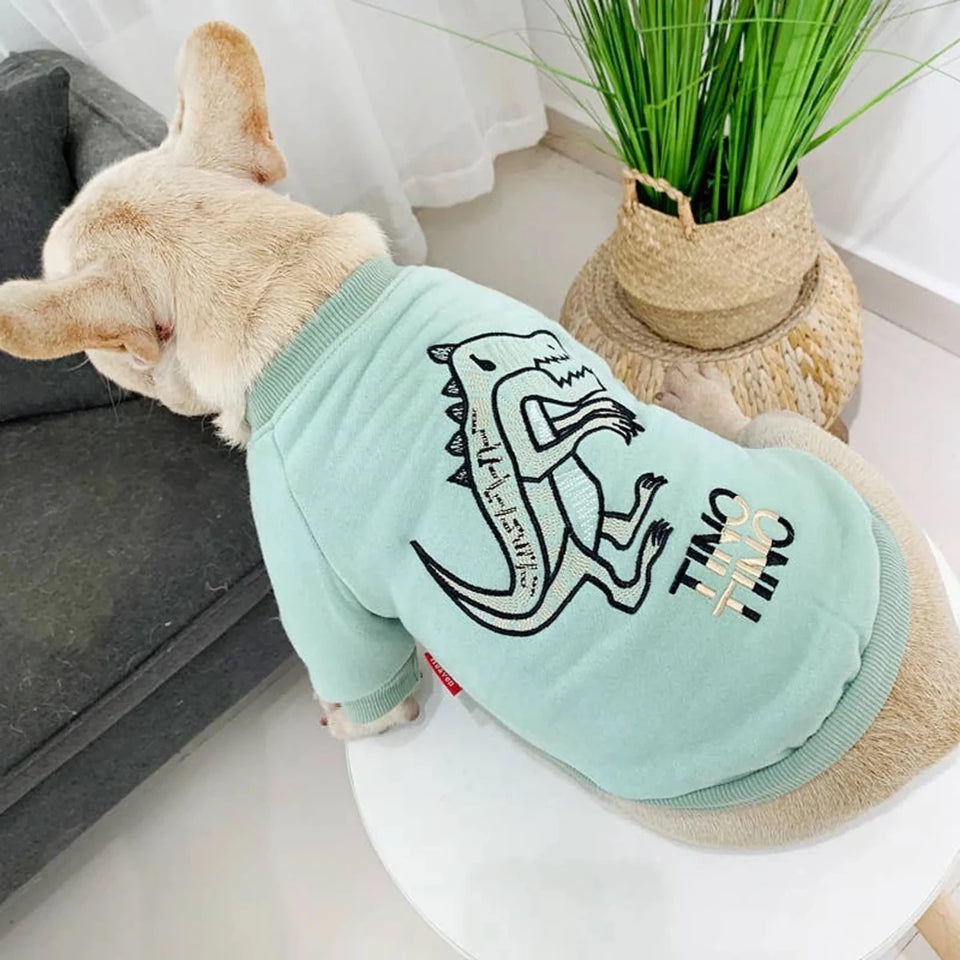 Dinosaur Love Matching Pet and Owner Cardigan Sweater Set - Pets Perfect