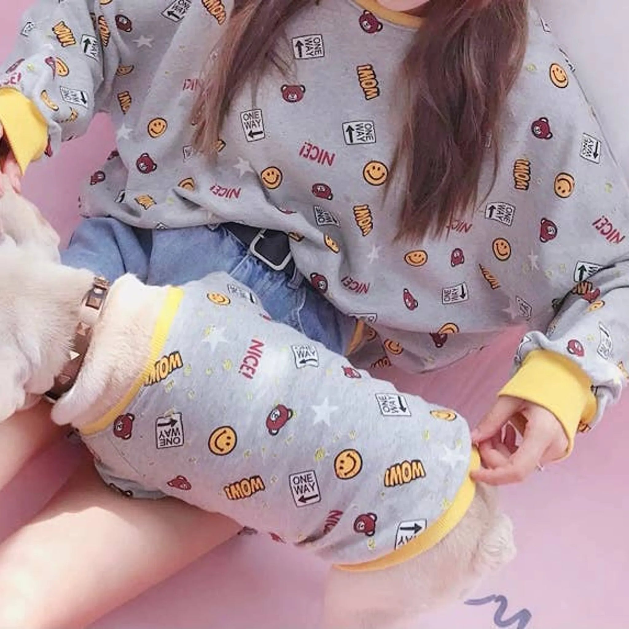 Smile Everyday - Matching Pet and Owner Clothing Set