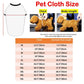 Animal Pattern Matching Pet and Owner Cardigan Sweater Set