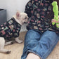 Animal Pattern Matching Pet and Owner Cardigan Sweater Set