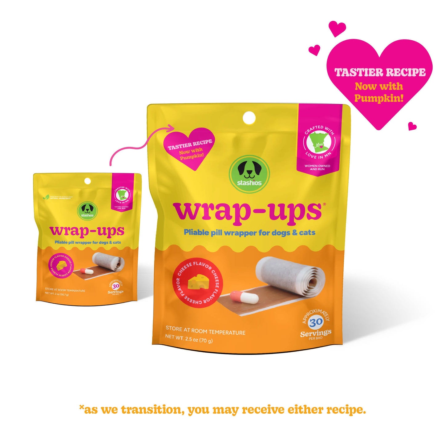 Stashios Wrap-Ups Cheese, 2 oz