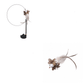 Interactive Feather Cat Teaser Stick - Endless Fun For Your Feline Friend - Pets Perfect
