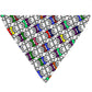 Dog Bandana - Patterned Polyester Pet Bandana