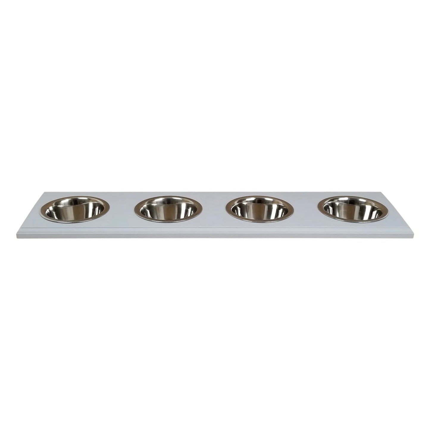 WG Wood Products Champion Bowl Wall-Mount Pet Food Holder | Elevated Dog Feeder