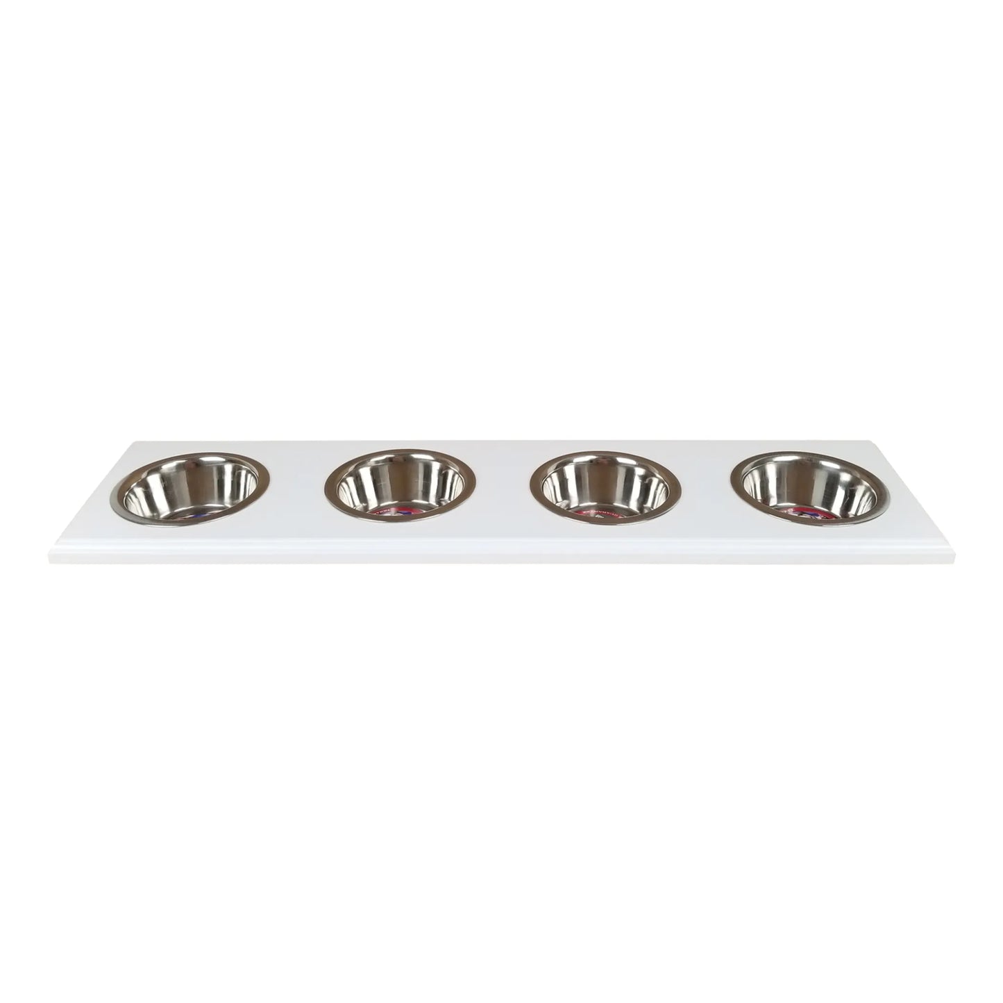 WG Wood Products Champion Bowl Wall-Mount Pet Food Holder | Elevated Dog Feeder