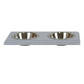 WG Wood Products Champion Bowl Wall-Mount Pet Food Holder | Elevated Dog Feeder