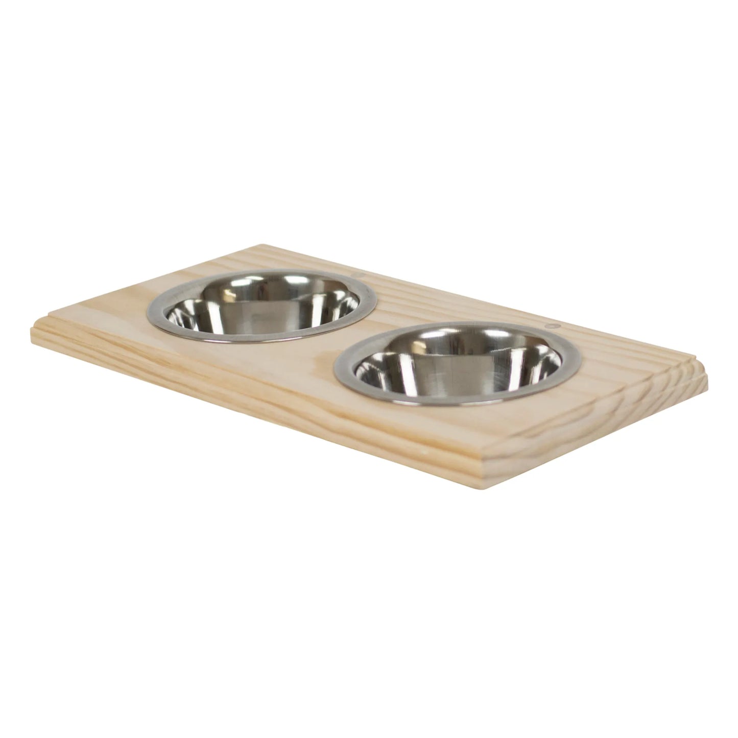 WG Wood Products Champion Bowl Wall-Mount Pet Food Holder | Elevated Dog Feeder