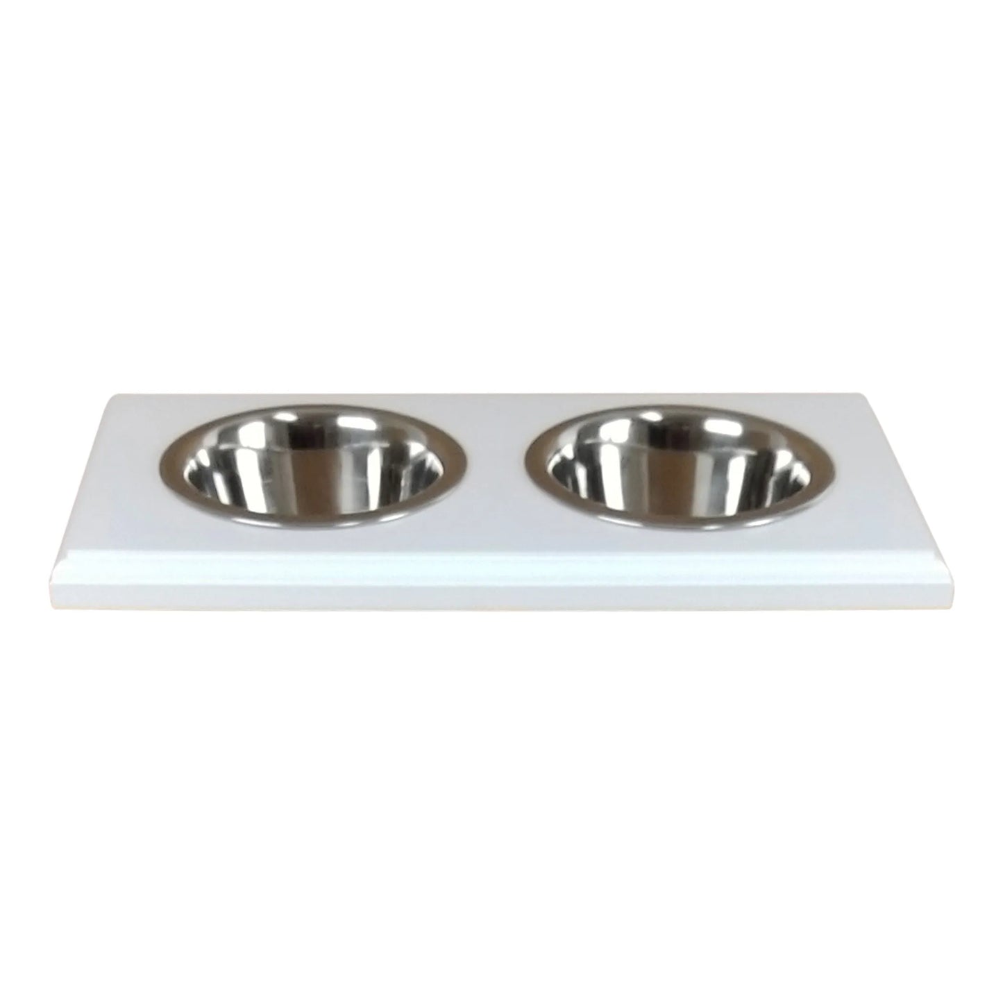 WG Wood Products Champion Bowl Wall-Mount Pet Food Holder | Elevated Dog Feeder