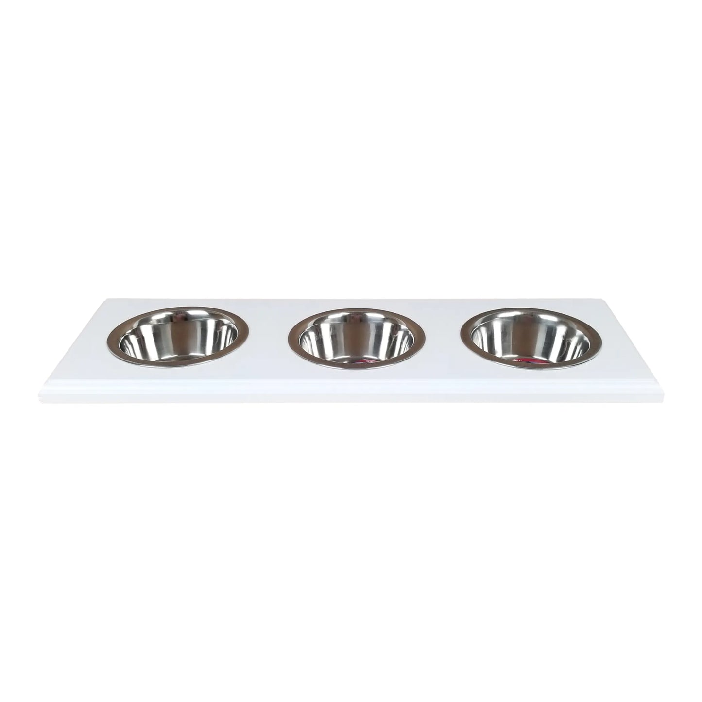 WG Wood Products Champion Bowl Wall-Mount Pet Food Holder | Elevated Dog Feeder