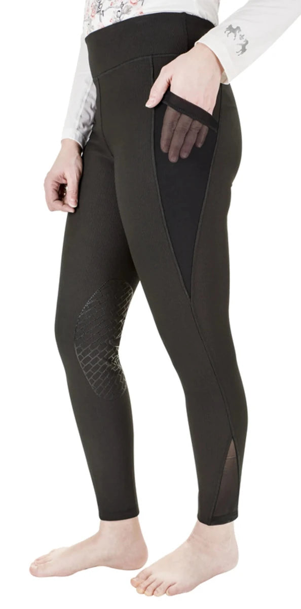 Tuffrider Ladies Classic Ribbed Tights, view 6