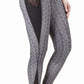 TuffRider Minerva EquiCool Damask Riding Tights with Silicone Knee Patches - Women's Performance Leggings with side pockets