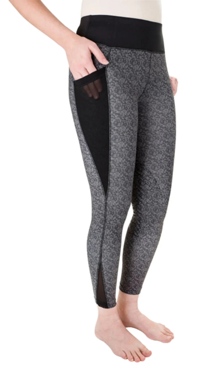 TuffRider Ladies EquiCool Camo Riding Tights, view 9
