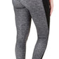TuffRider Ladies EquiCool Camo Riding Tights - Moisture Wicking Equestrian Breeches with Silicone Knee Patches shown from back