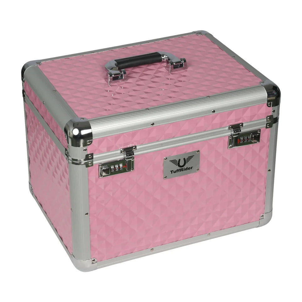 TuffRider Aluminium Diamond Grooming Box-Black, view 5