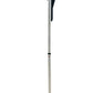 TuffRider Horse Measuring Stick in silver with black head for accurately measuring horse height and size.