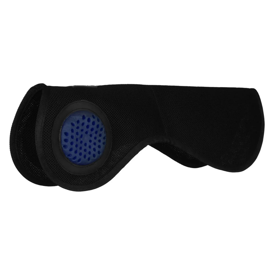 TuffRider GelX Airflow Shaped Front Riser Pad-Black- Large (17 to 19), view 3