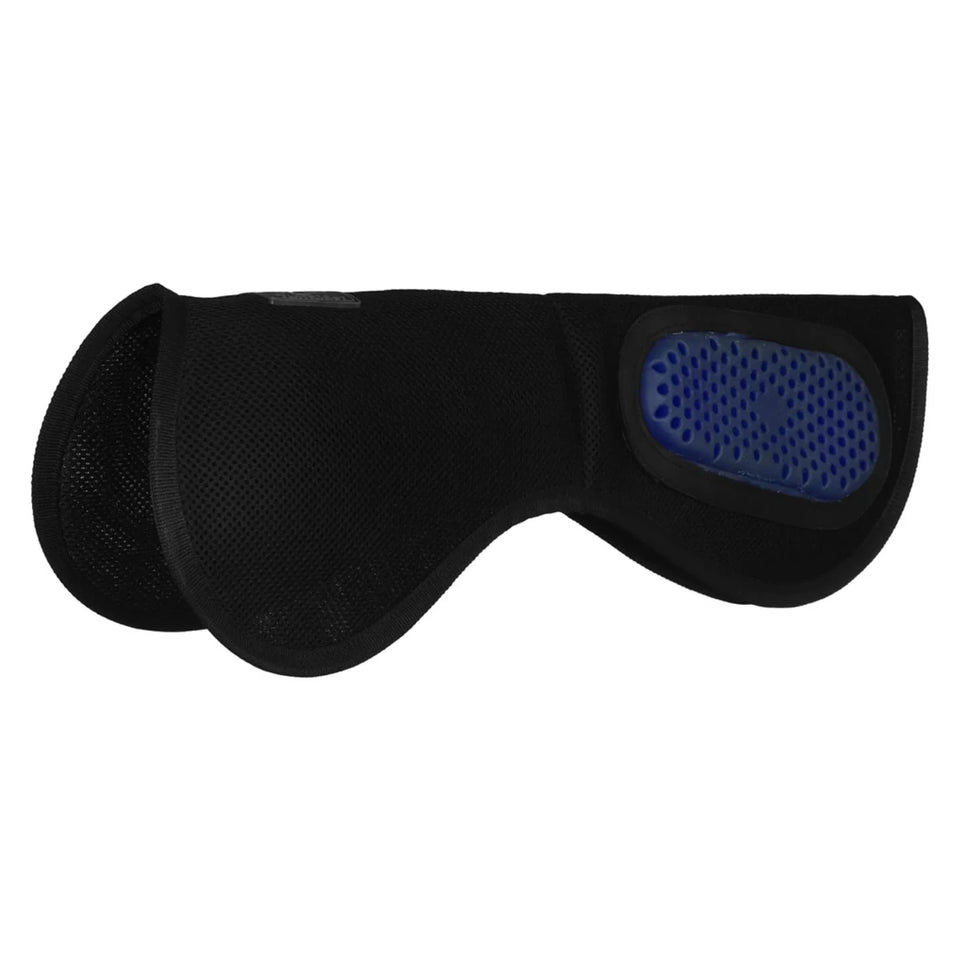 TuffRider GelX Airflow Shaped Rear Riser Pad-Black- Large (17 to 19), view 4