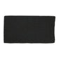 TuffRider Solid Color Double Weave Saddle Blanket-White-34 X 38 Inch in solid black weave pattern for equestrian use