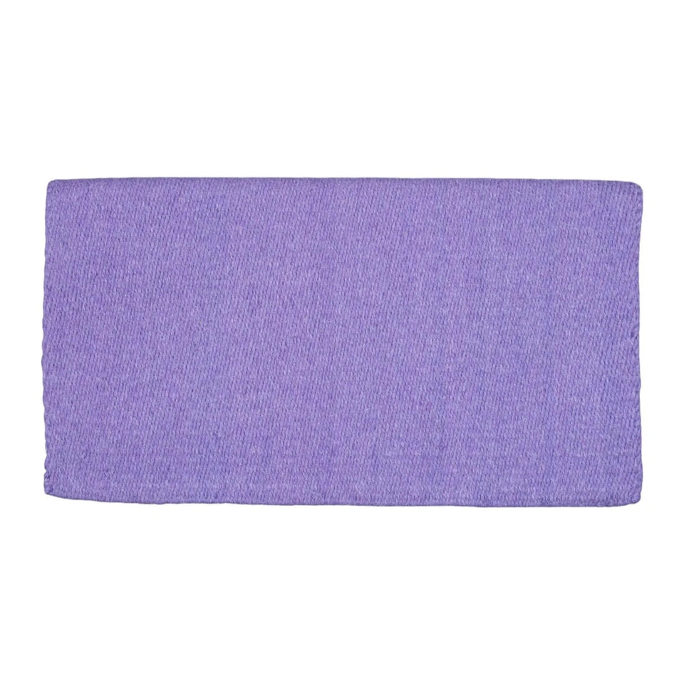 TuffRider Solid Color Double Weave Saddle Blanket-White-34 x 38 in, view 4